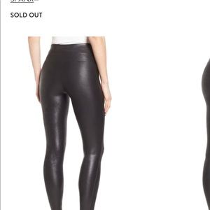 SPANX Pants - SPANX Faux Leather Leggings SPANX Pants - SPANX Faux Leather Leggings